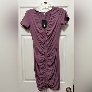 FashionNova Purple Fitted Dress